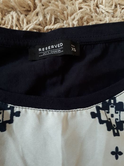 Kossulka bluzka reserved xs zwiewny przód