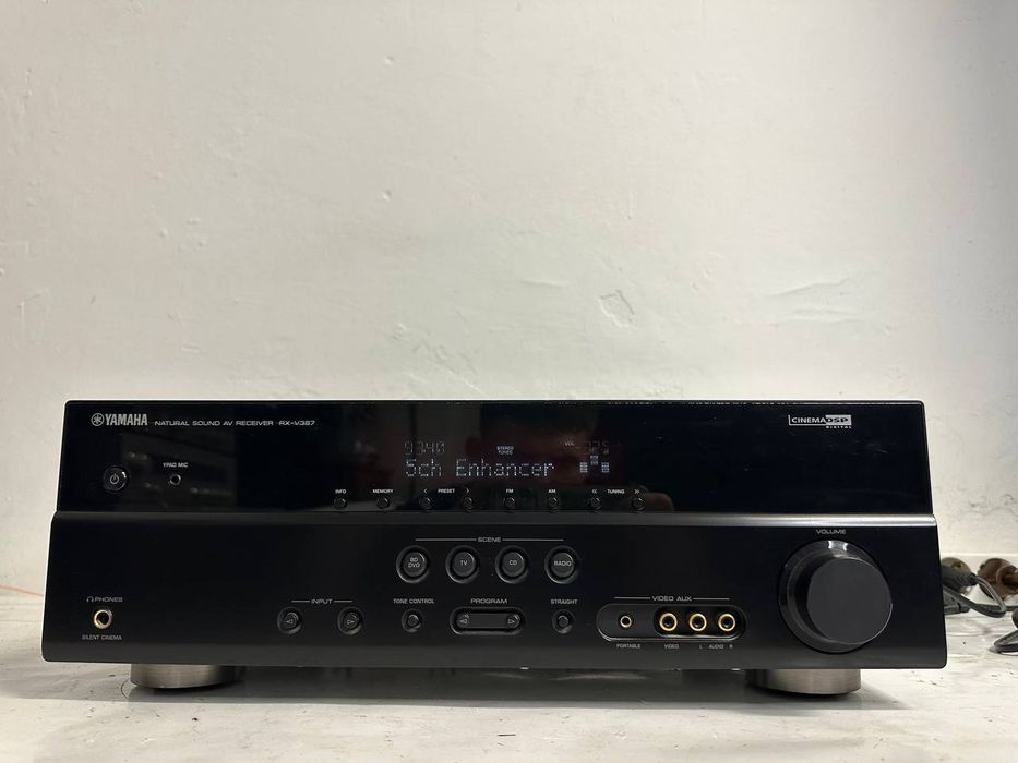 Amplituner AV Yamaha RX-V367  | 5.1 | HDMI | 3D | YPAO | 5 × 100 W | Pilot nie