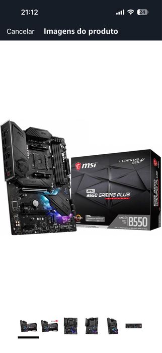 Motherboard processador e ram