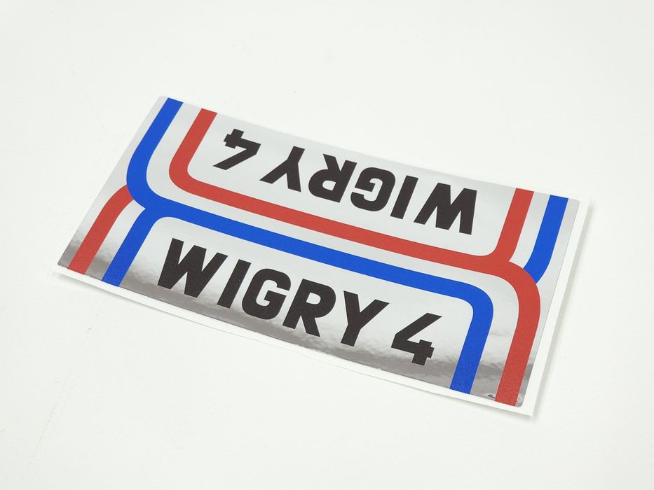 NOWA Naklejka Romet Wigry 4 na ramę Emblemat
