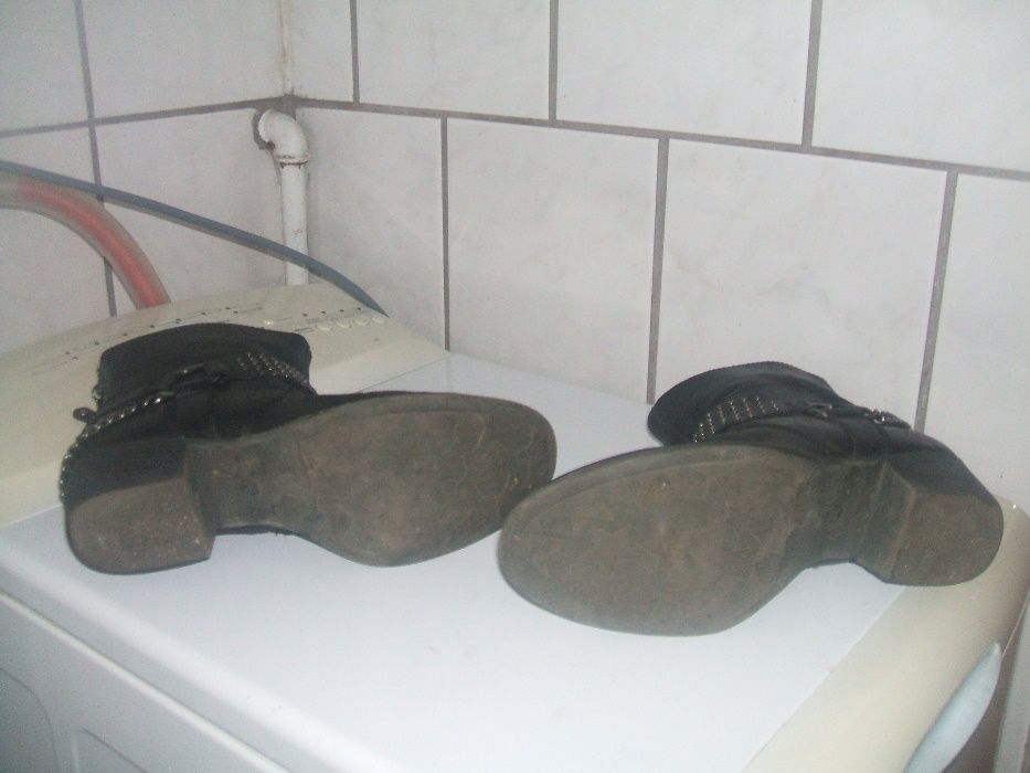 buty kowbojki damskie skórzane 38 .wkładka23,5cm