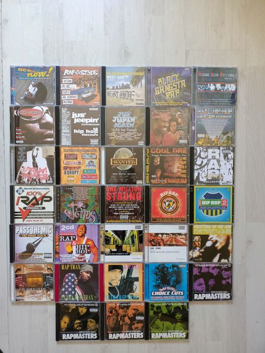 Hip hop rap graffiti breakdance CD