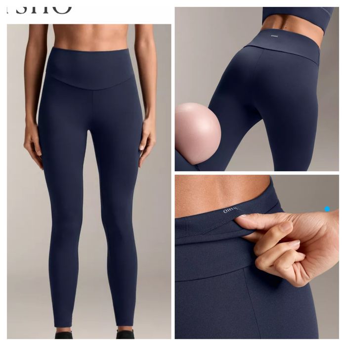 Oysho Legginsy  z wysokim stanem stan idealny do biegania fitness