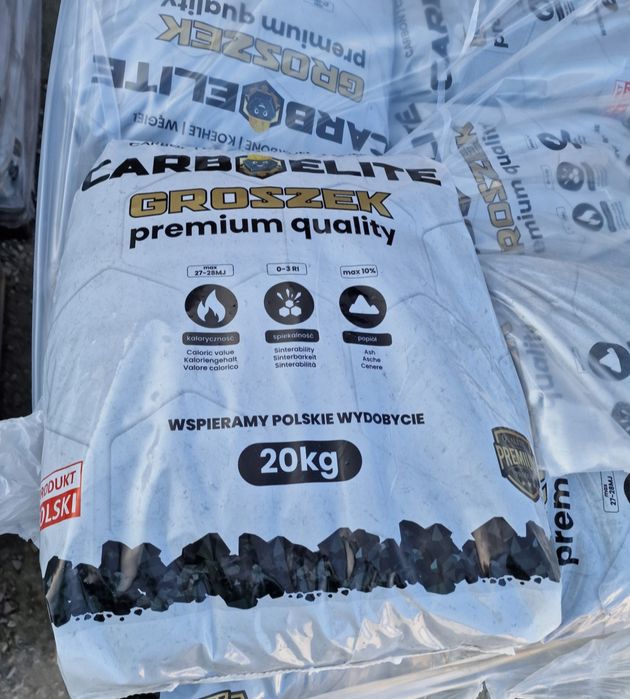 Ekogroszek Carboelite Premium 28MJ TRANSPORT GRATIS