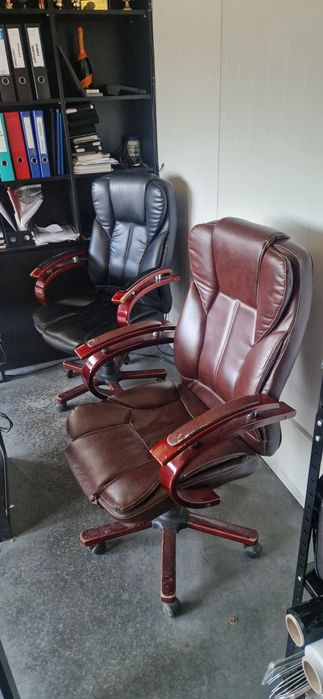 Fotel Biurowy Krzesło Bardzo Wygodny 2szt.