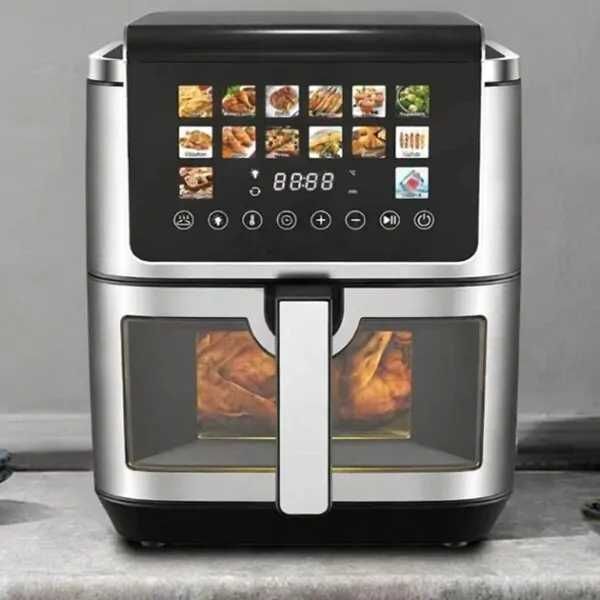 Аеро фритюрниця професійна аерогриль Zepline Аэрофритюрница с 2 тенами