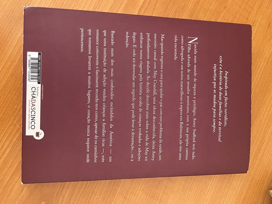 Livro “Antes de sermos vossos” de Lisa Wingate