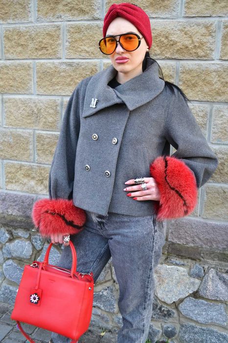 Роскошное шерстяное полу - пальто пиджак жакет куртка  Max Mara