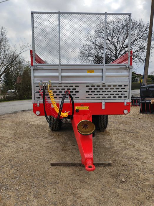 rozrzutnik obornika JOLMET 6t TANDEM/ adapter poziomy 2x ślimak