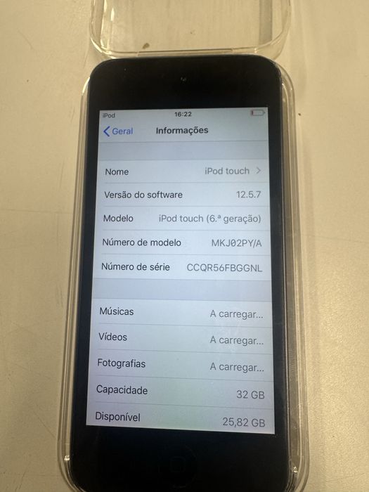 Apple iPod Touch 6 th Gen 32 GB optimo estado