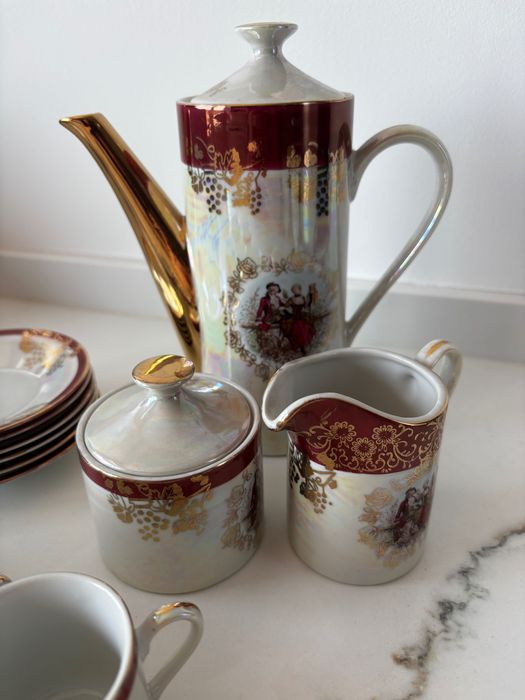 Serviço de café japonês Marushin Vintage - 5 pessoas