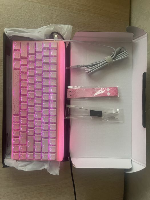 ‼️Aula HERO 84 he Pink магнітна клавіатура‼️Нова
