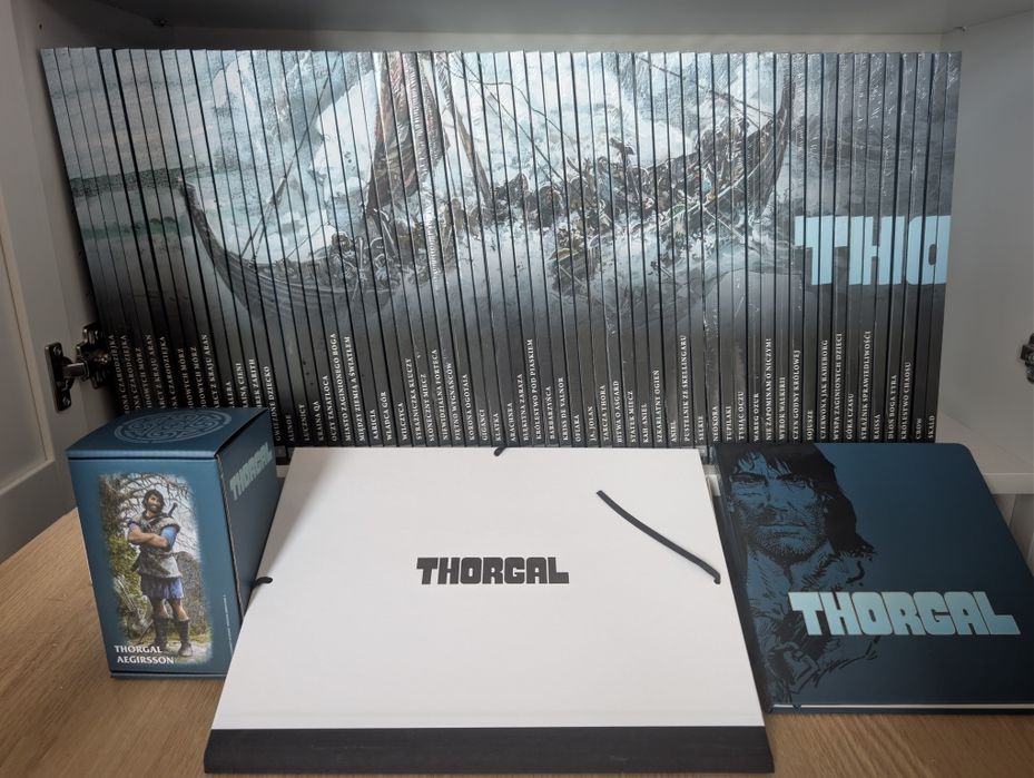 Thorgal kolekcja Hachette tomy 1 - 55 plus wszystkie gratisy