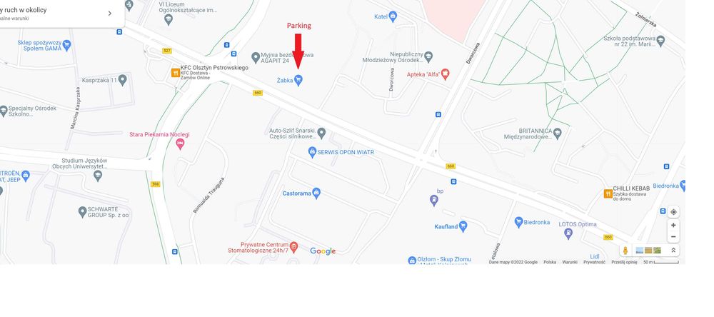 Do wynajęcia miejsce postojowe w garażu