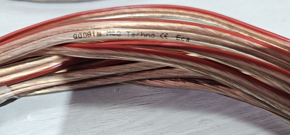 Кабель акустичний мідний 2×4.0mm/2.50mm. Kонектори Nakamichi Japan!