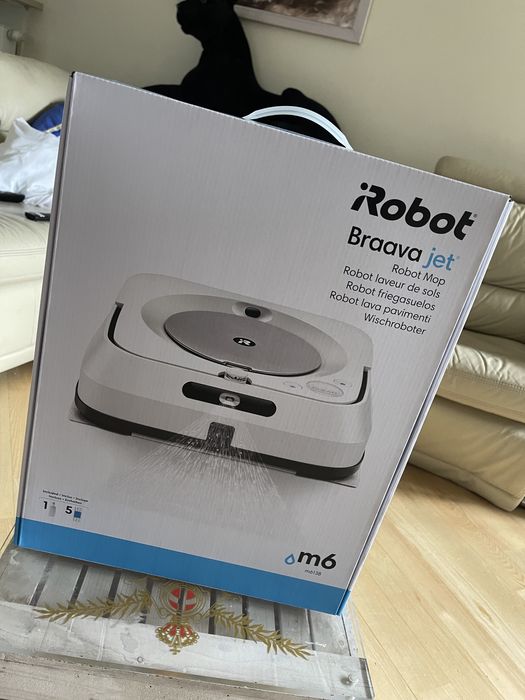 iRobot Roomba Braava Jet m6. Robot sprzątajacy. NOWY ZABLISTROWANY