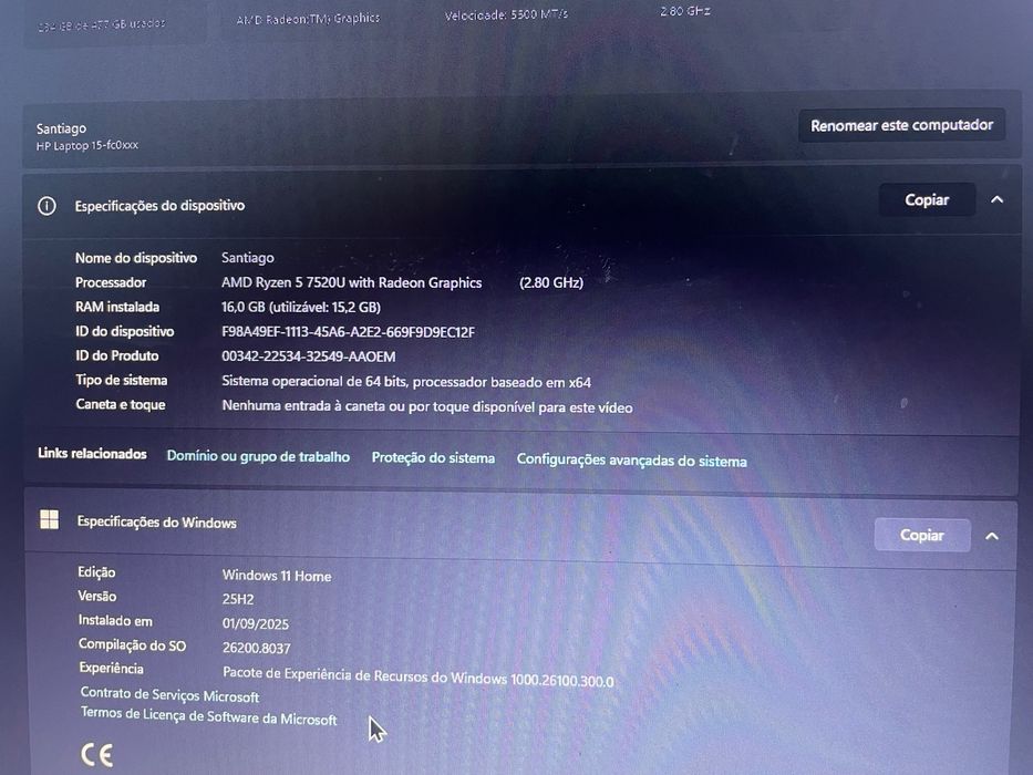 Потужний ноутбук Ryzen 5 + 16GB RAM | Готовий до роботи
