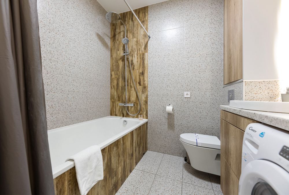 Квартира-студія в «Нивки Парк». Ванна. Метро Нивки. Центр