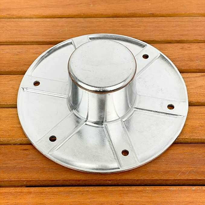 Kit Pé de mesa em aço cromado Carbest (Autocaravana / Campervan)