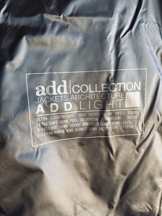 Пуховик Add оригінал, стан нового
