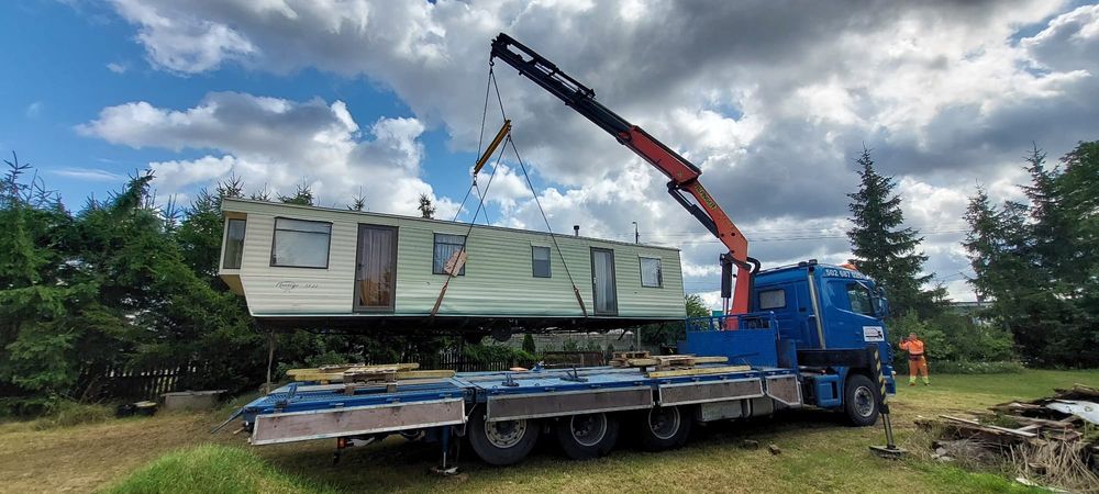 Transport HDS ,Kontenery,Morskie,Socjalne, Modułowe,Montaż domkó