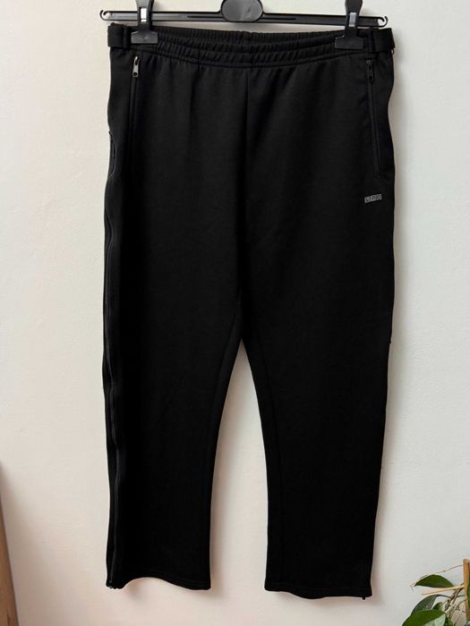 Spodnie dresowe rozpinane zamkami bawełniane dresy LPC L XL 40 42