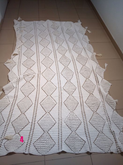 Colchas de cama, brancas