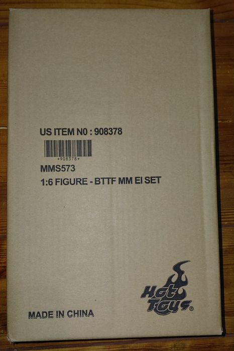 Hot Toys 1/6th Scale Back to the Future Marty Mcfly and Einstein (MMS573) MIB