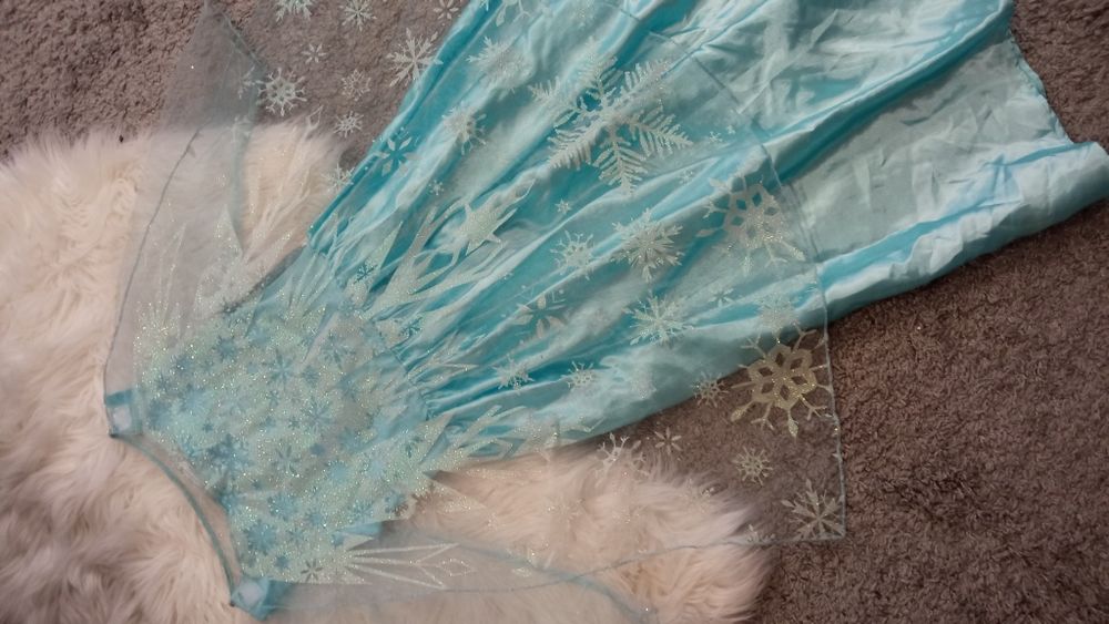 Платье Эльзы 7-8лет оригинал Disney