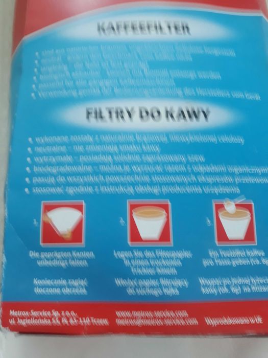 filtry do kawy NR4