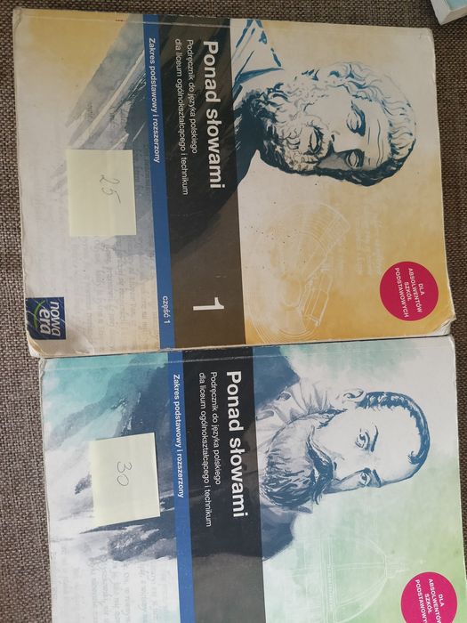 Podreczniki ponad slowami dla klasy 1 obie cześci