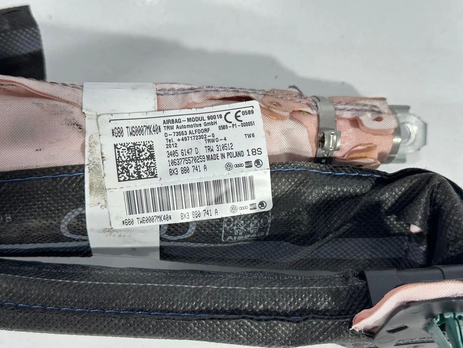 Airbag Cortina Direito / Esquerdo - Audi A1 8X (2014)