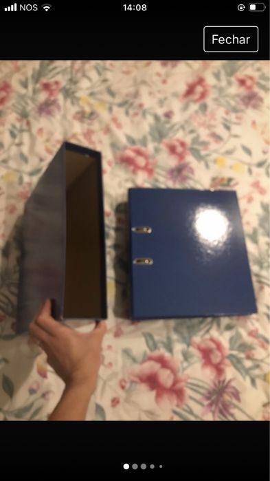 Dossier novo azul escuro Staples