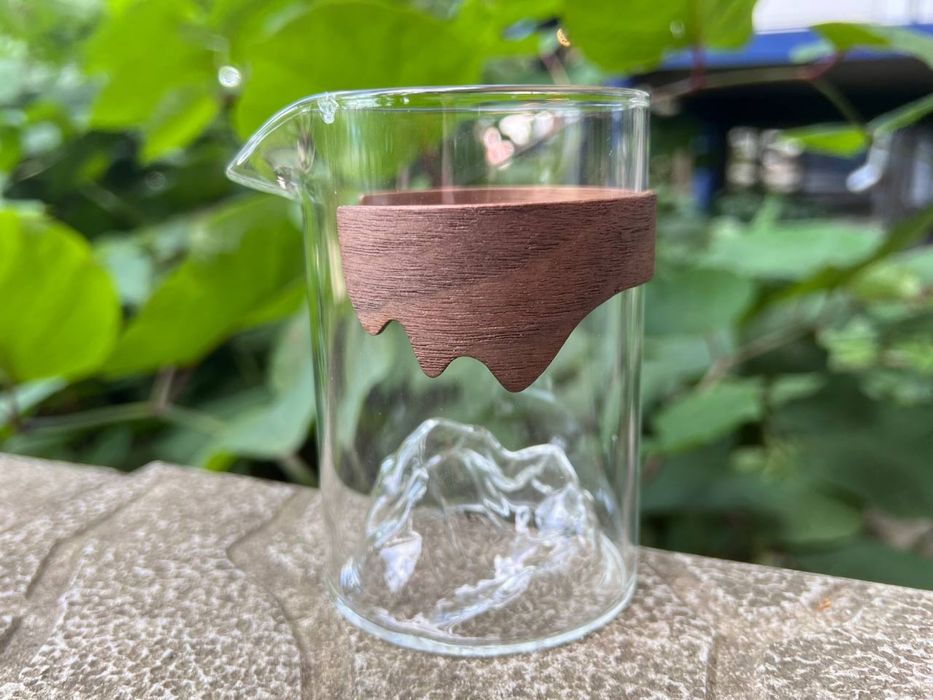 Чахай для Китайського чаю «Снігова гора» 250 мл з термостійкого скла