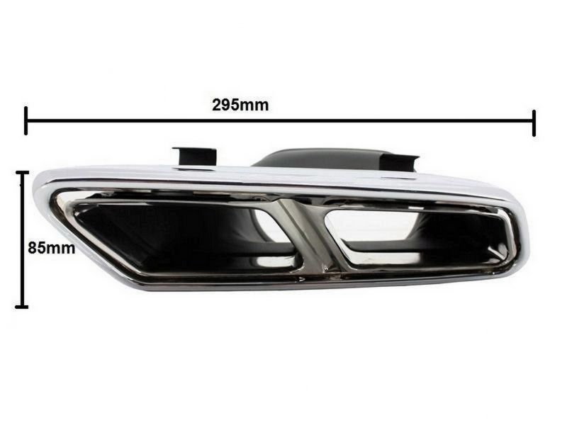Ponteiras de Escape Mercedes CLS / E / S / SL Amg