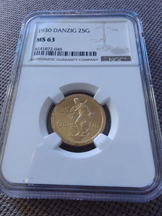 25 guldenów 1930 ngc ms63