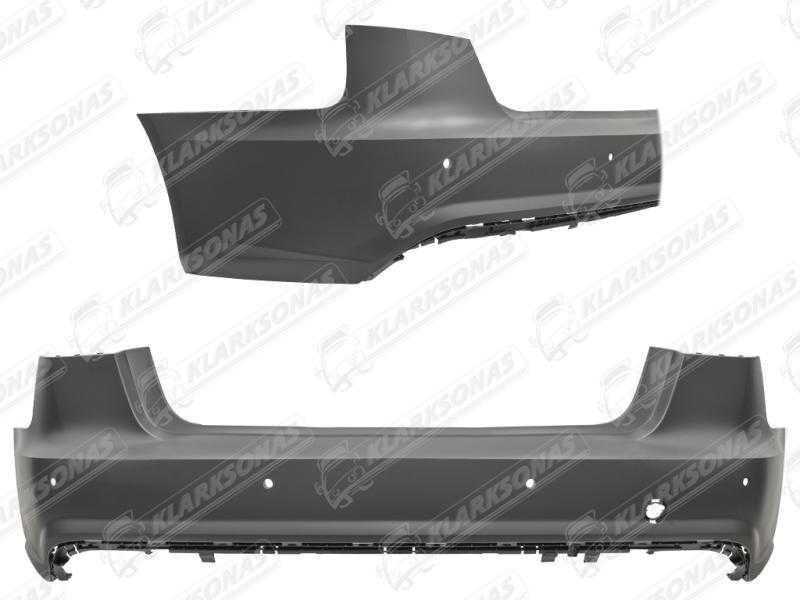 Задній бампер S-LINE AUDI A6 (C7) 2014 - 2018