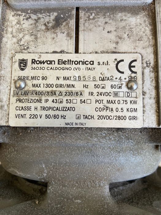 Motor elétrico Rowan
