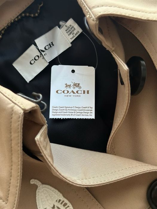 Coach плащ тренч оригінал