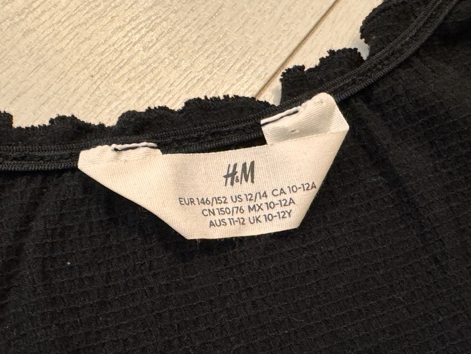 Bluzka H&M dwie sztuki rozmiar 146/152 i 158/164