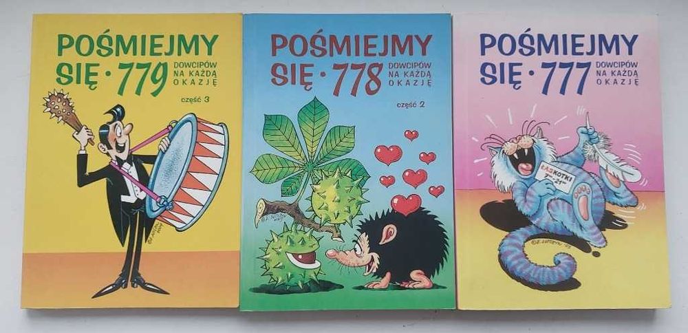 Seria książek - Pośmiejmy się CZI CZII CZIII