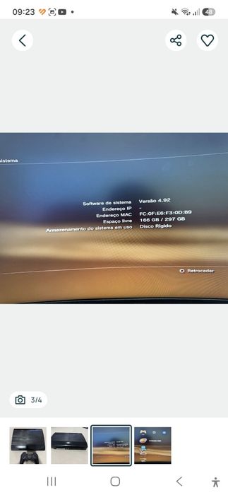 Ps3 com 1 comandos