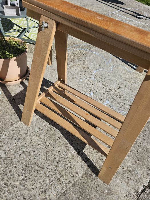 Koziołek ikea drewniany