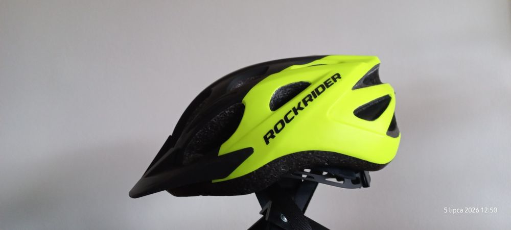 Kask rowerowy Btwin MTB 500 Fluo
