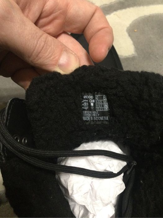 Ботинки зимние Ecco Rugged Track . Размеры 43- 45