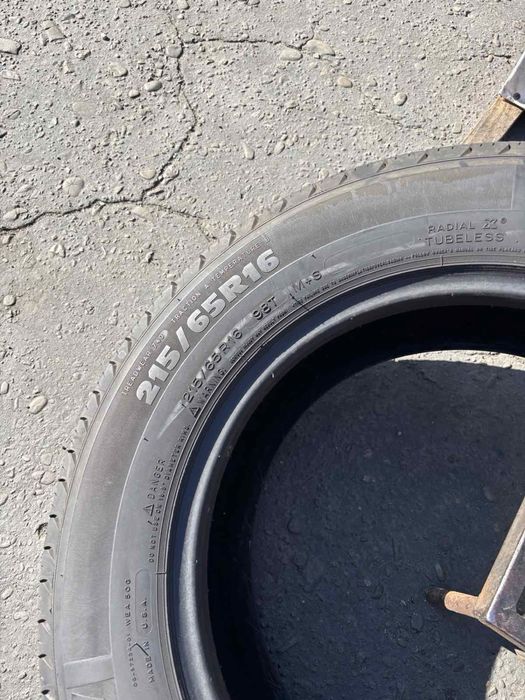 Шини 215/65 R16 пара Michelin 6,8мм всесезон215 65 16