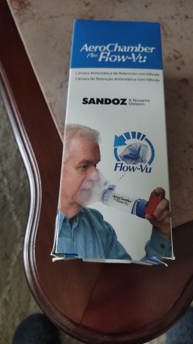 Câmara expansora Philips e outra Sandoz
