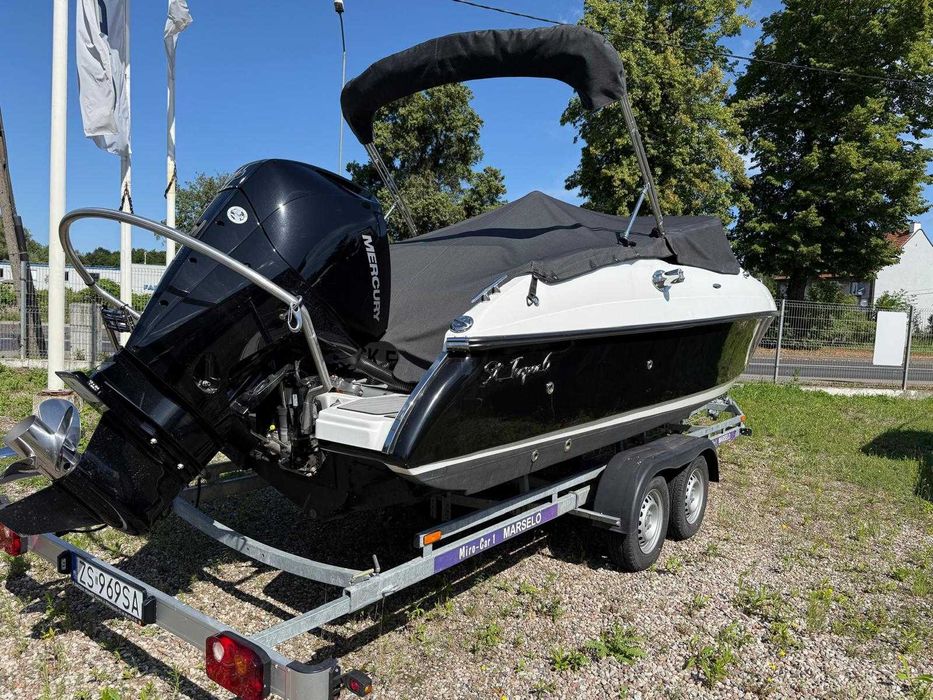 Łódź St. Tropez 6 + Mercury F225 + przyczepa