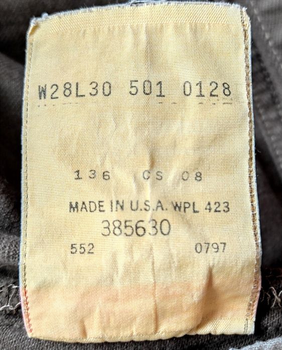 Levi's  made in  usa