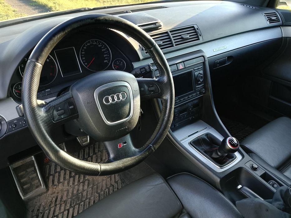 Audi a4 b7 1.8 t 230 KM/360 NM quatrro full opcja recaro S-Line bixenon